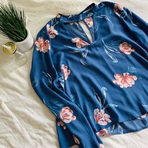 Lush Floral Blouse
